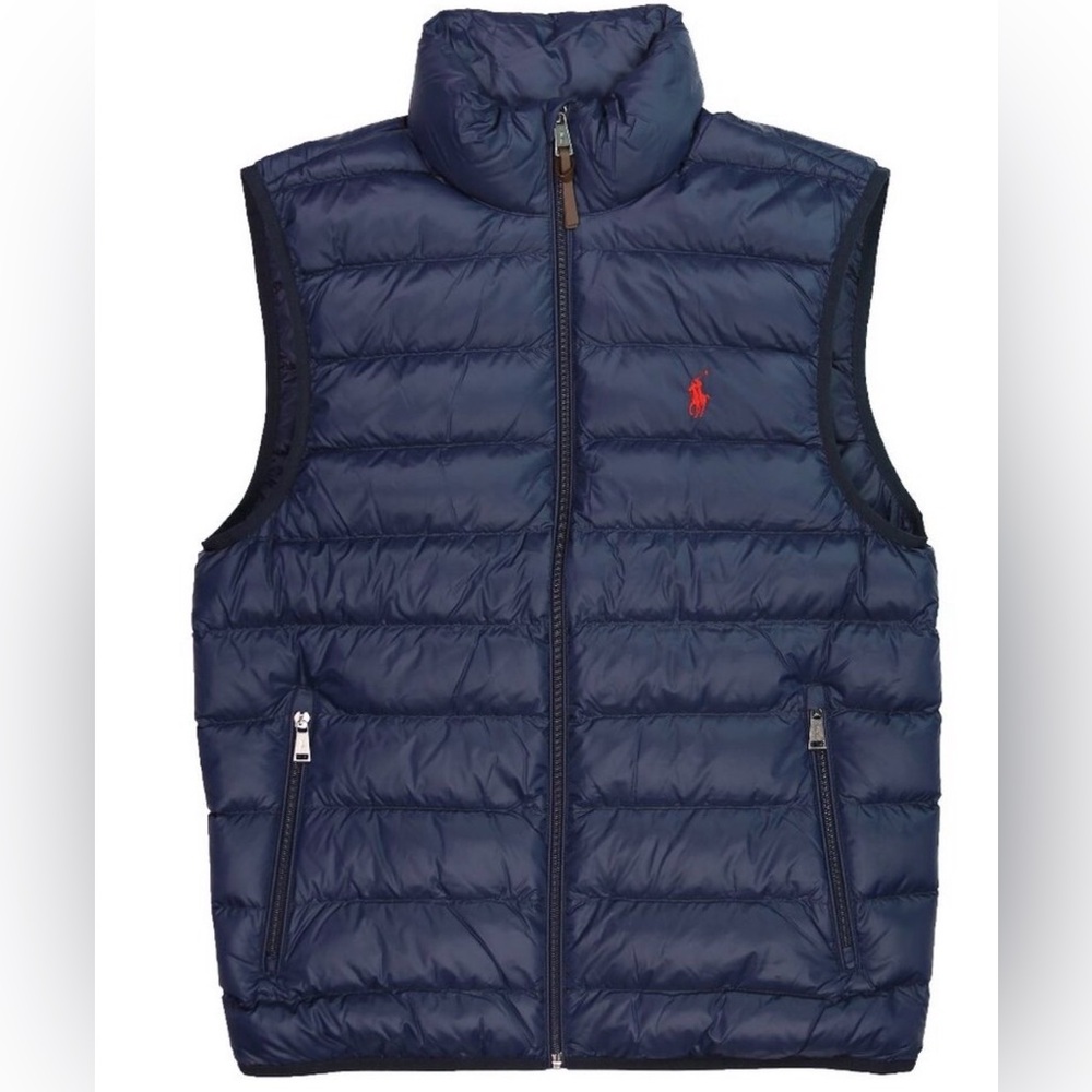 Polo Ralph Lauren Navy Puffer Vest Men’s